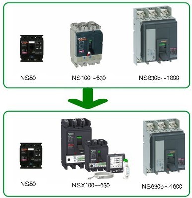 【NSX400H 400A Mic5.3A 4P4D施耐德塑壳断路器一级代理(常川代理)】价格,厂家,图片,低压断路器,乐清市常川电气-